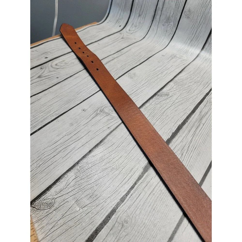 Don Hume Basketweave Black Leather Uniform Garrison Belt Mens 40 1.75 In US Made